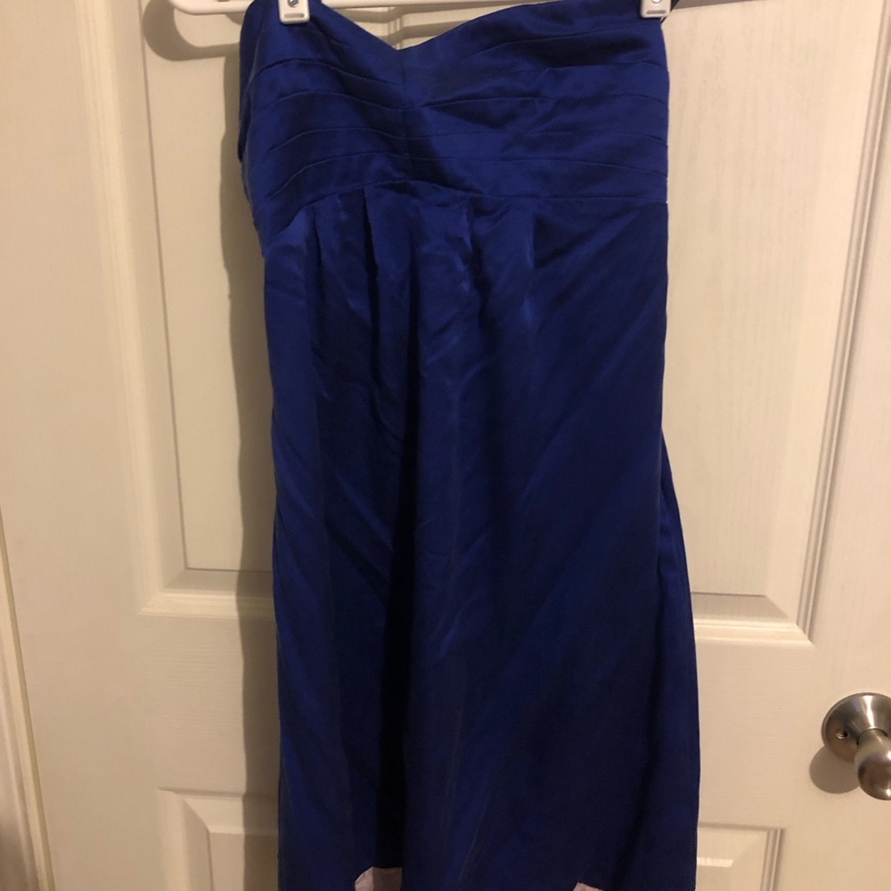 Blue street dress